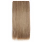 Extensie de par cu 5 Clips On delux dubla dreapta de 60 cm, Saten cu Blond Mixt 171027A613